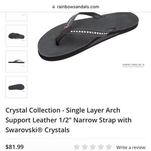 Rainbow women’s sandals